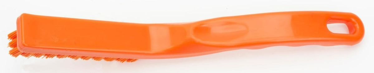 Color-Coded Orange Detail Brush for Kitchen & Bathroom Cleaning