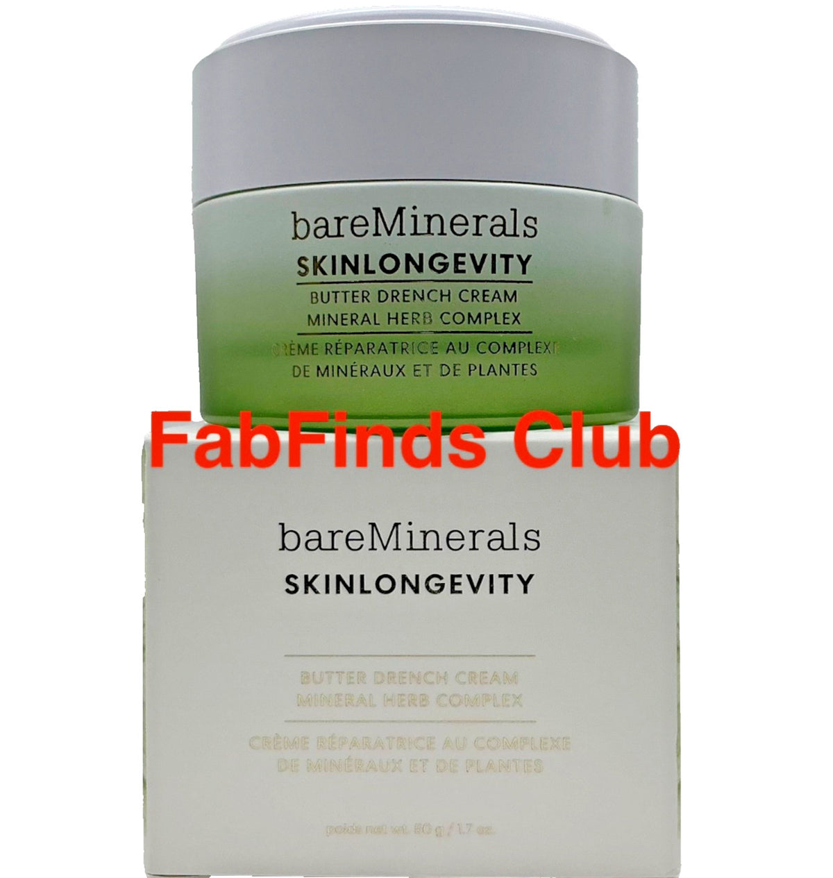 BareMinerals Skin Longevity Butter Drench Cream Set - Hydrating Anti-Aging Skincare