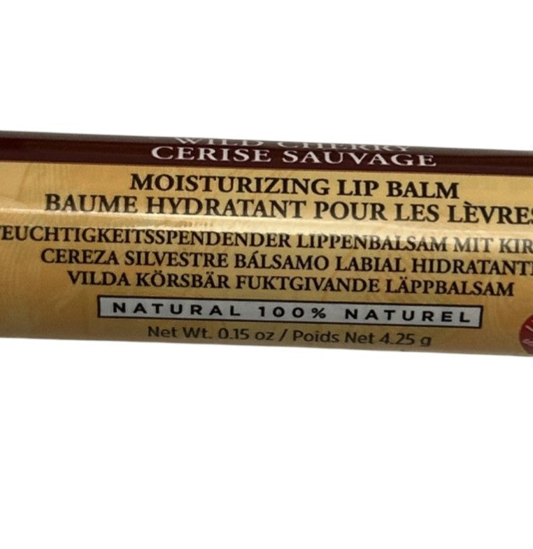 Wild Cherry Lip Balm Set - Natural Moisturizing Lip Care, 6 Pack