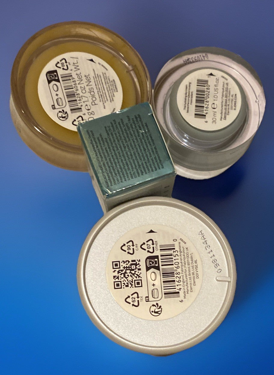 Elemis Cleansing Balm, Marine Cream & Resurfacing Pads Set