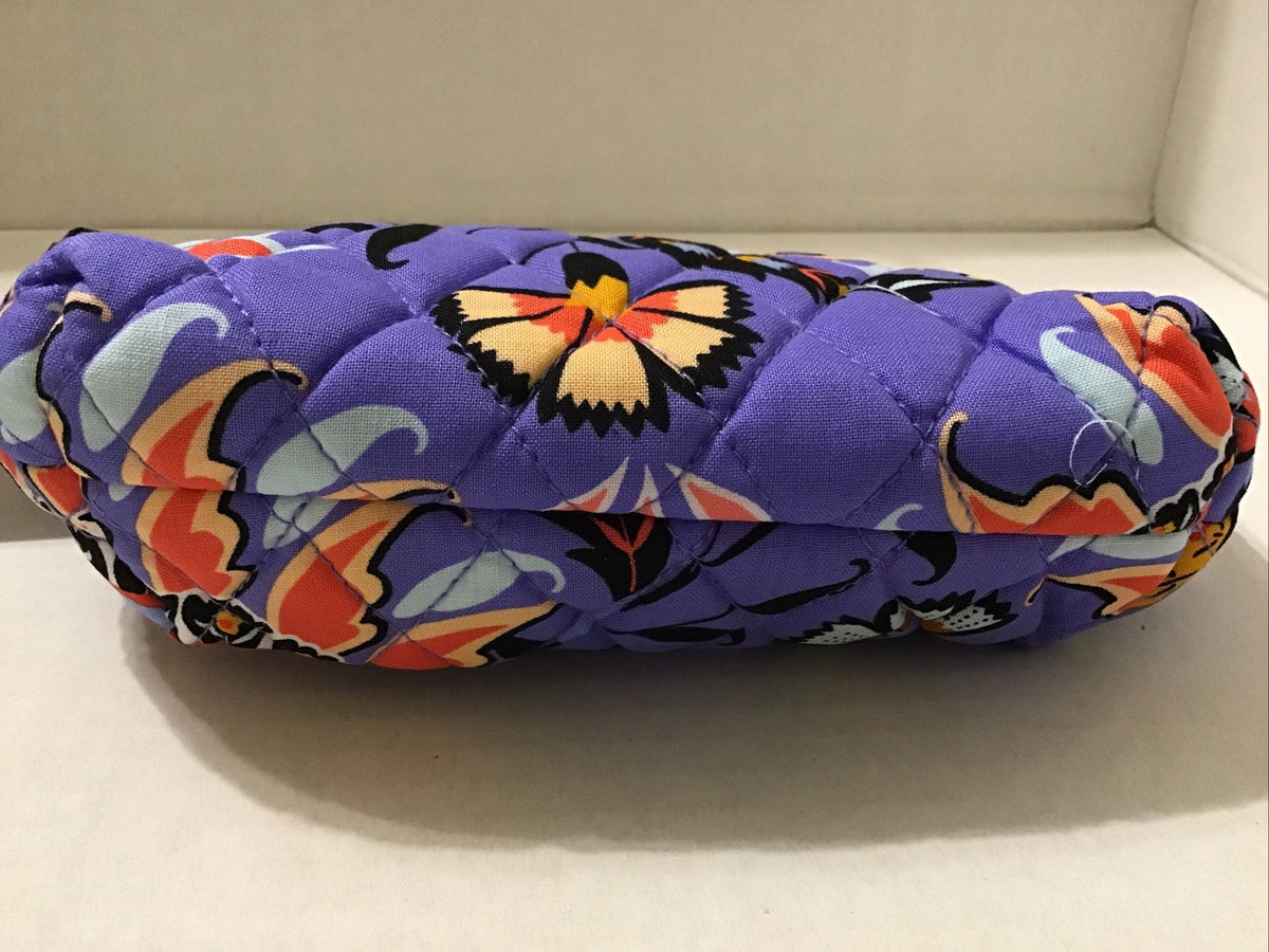 Vera Bradley Mural Garden Compact Travel Cosmetic Bag - New