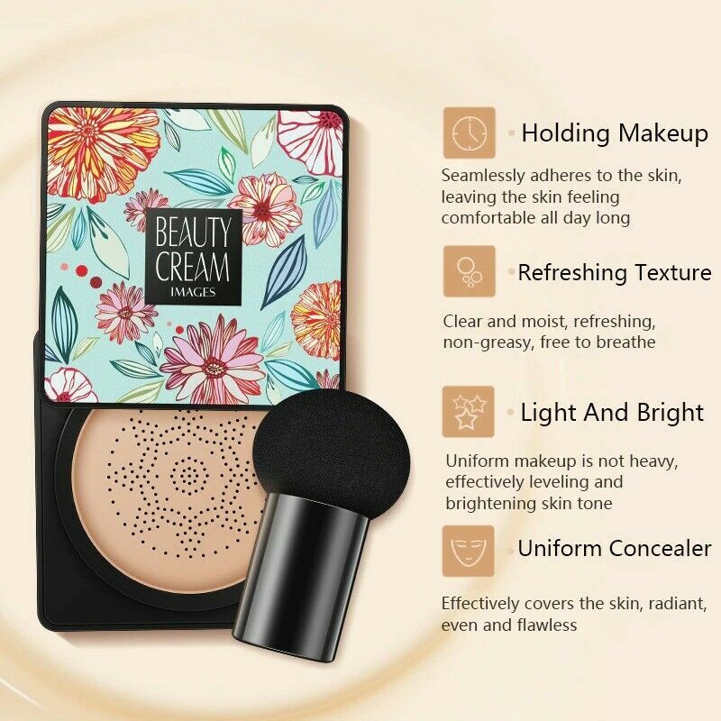 Air Cushion Mushroom Head BB Cream Concealer Makeup Foundation Set