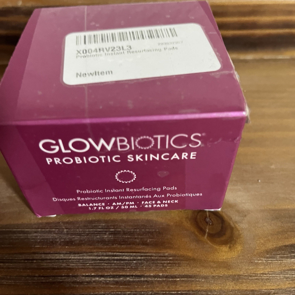 Probiotic Resurfacing Pads - 45 Count, Instant Skin Renewal