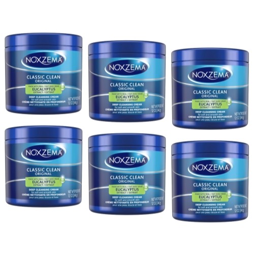 Noxzema Original Deep Cleansing Cream 12 oz (6 Pack)