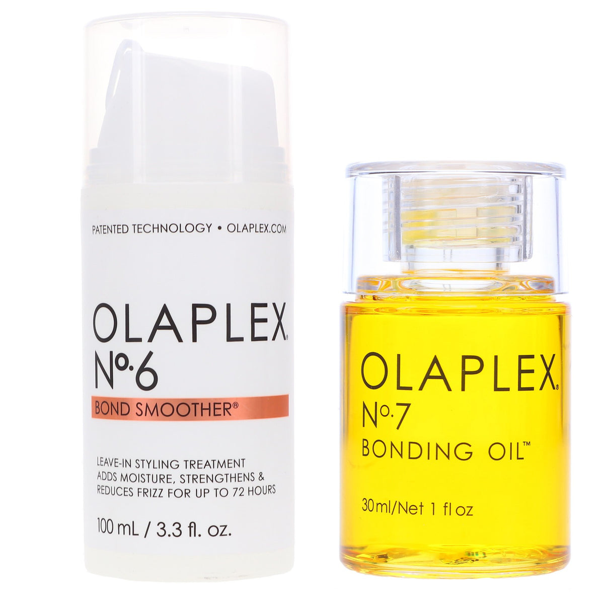 Olaplex Bond Smoother & Bonding Oil Set - Repair & Protect Hair