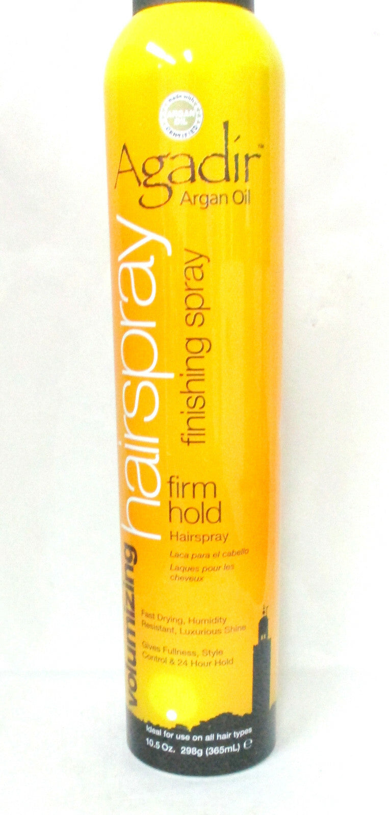 Argan Oil Firm Hold Hairspray - 10.5 Oz, Adds Volume & Manageability