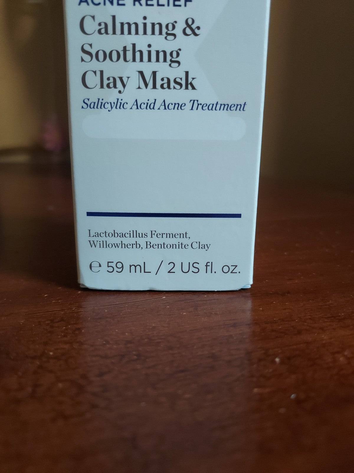 Acne Relief Calming & Soothing Clay Mask 2 fl oz