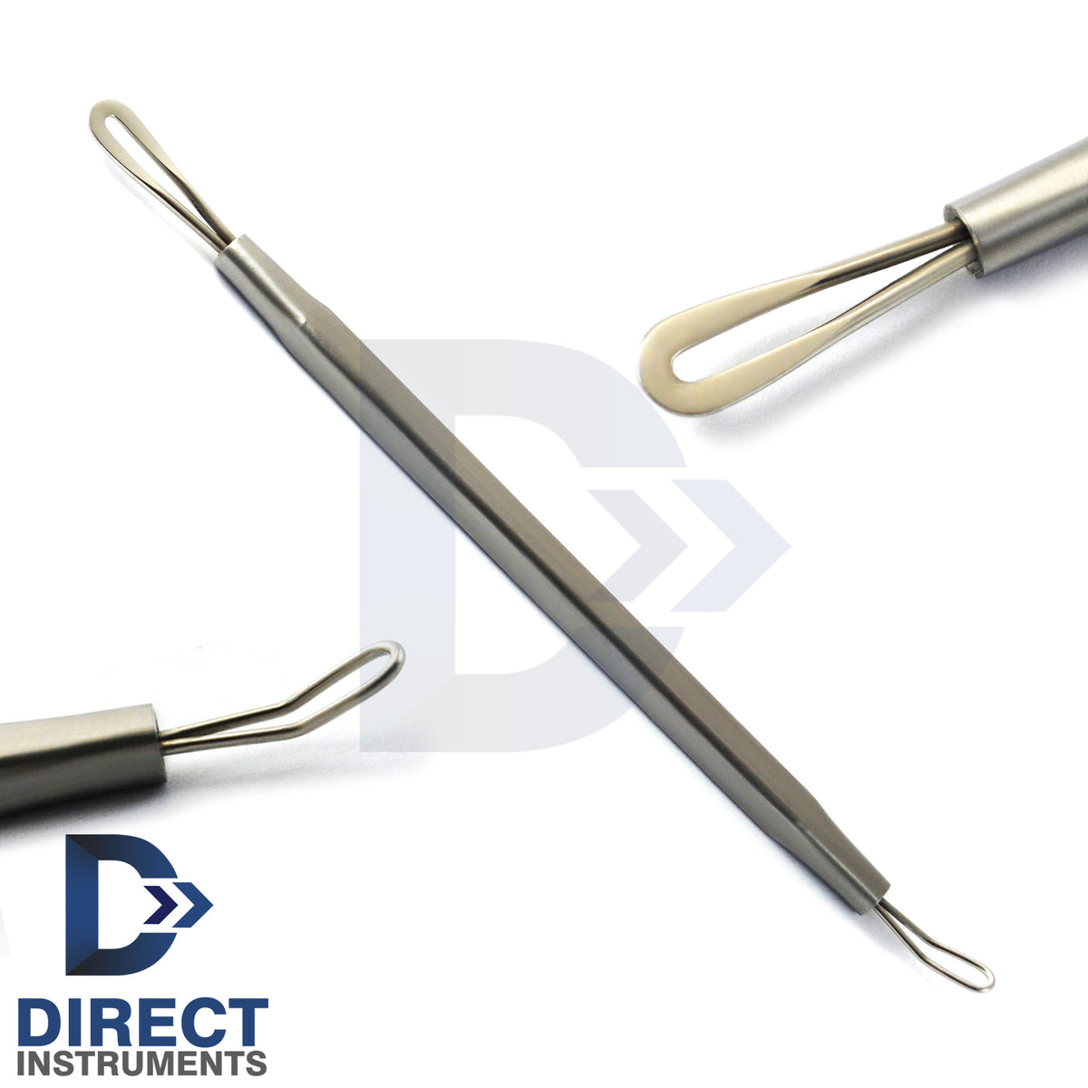 6pcs Blackhead Pimple Comedone Acne Extractor Tools Kit - Skin Care Pore Cleansing