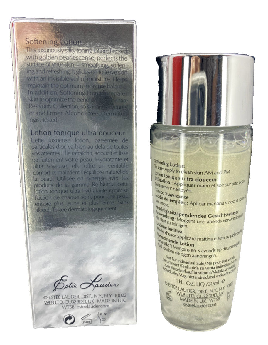 Estée Lauder Re Nutriv Softening Lotion 1 oz - New in Box