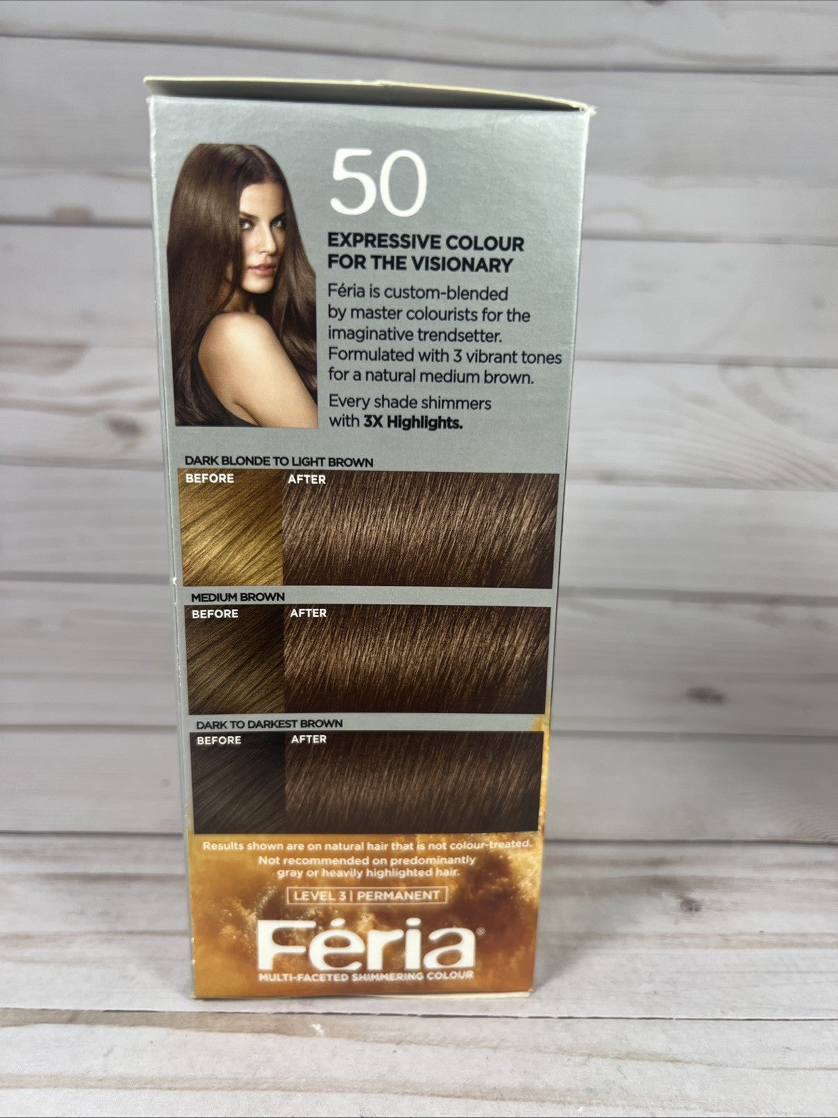 Medium Brown Hair Color #50 - 2 Pack