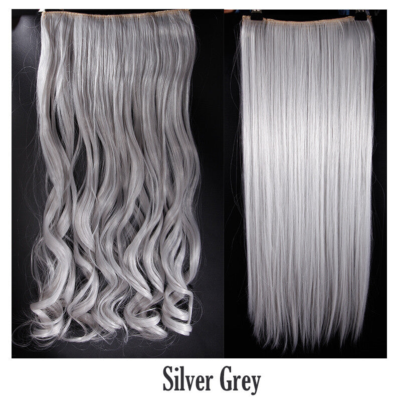 V-Shape & U-Part Clip-In Hair Extensions - Full Head Highlight, Multiple Lengths & Colors
