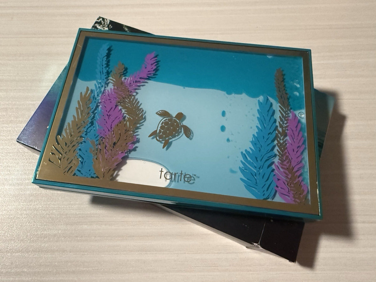 Tarte High Tides and Good Vibes Eyeshadow Palette Limited Edition – 12 Color Makeup Set