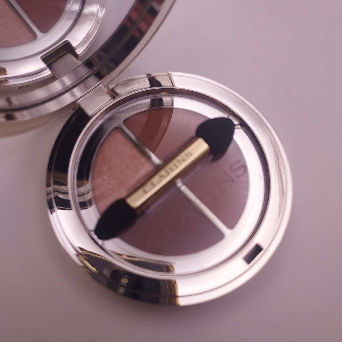 Clarins Ombre 4 Couleurs Eyeshadow Palette - Long Lasting & Intense 03 Flame Gradation