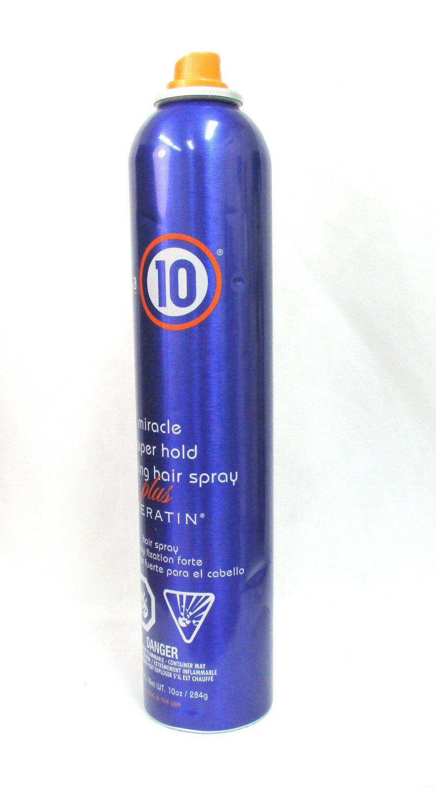 It's A 10 Miracle Super Hold Keratin Hair Spray 10 oz - Weightless, Long-Lasting Finish