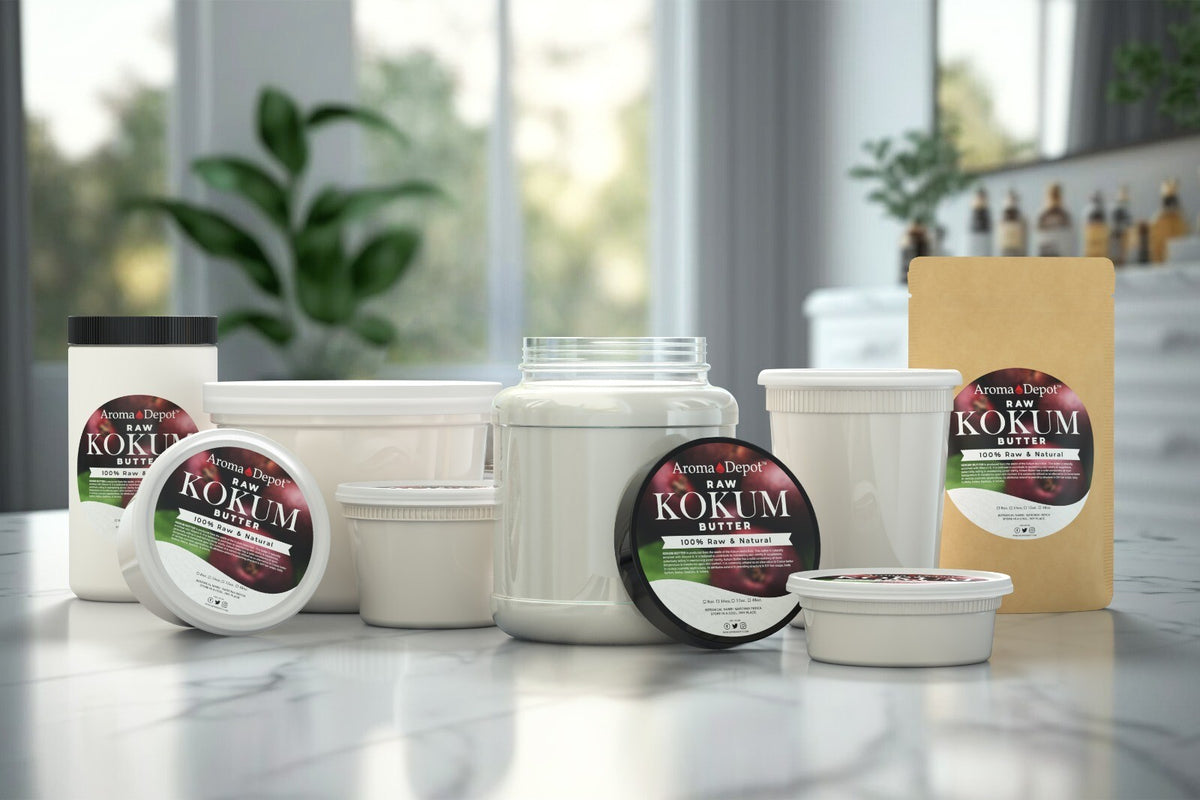 Kokum Butter 8 oz. | 100% Pure Raw Cold Pressed Natural