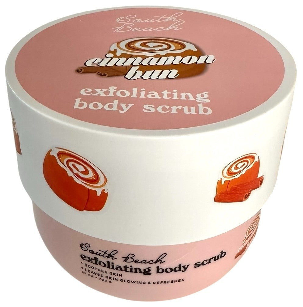 South Beach CINNAMON BUN Exfoliating Body Scrub - 25 oz