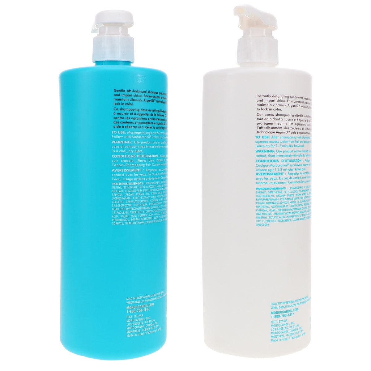 Moroccanoil Color Care Shampoo & Conditioner Set 33.8oz Each - Hair Color Protection