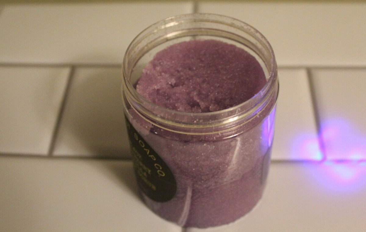 Back Raspberry Vanilla Sugar Scrub 9OZ. Jar-Free Shipping