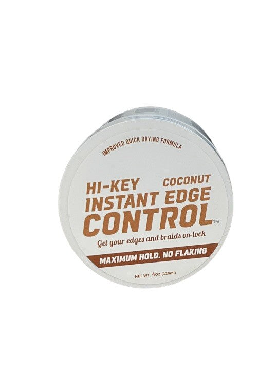 Coconut Edge Control & Braids Styling Gel - Maximum Hold No Flaking 4oz