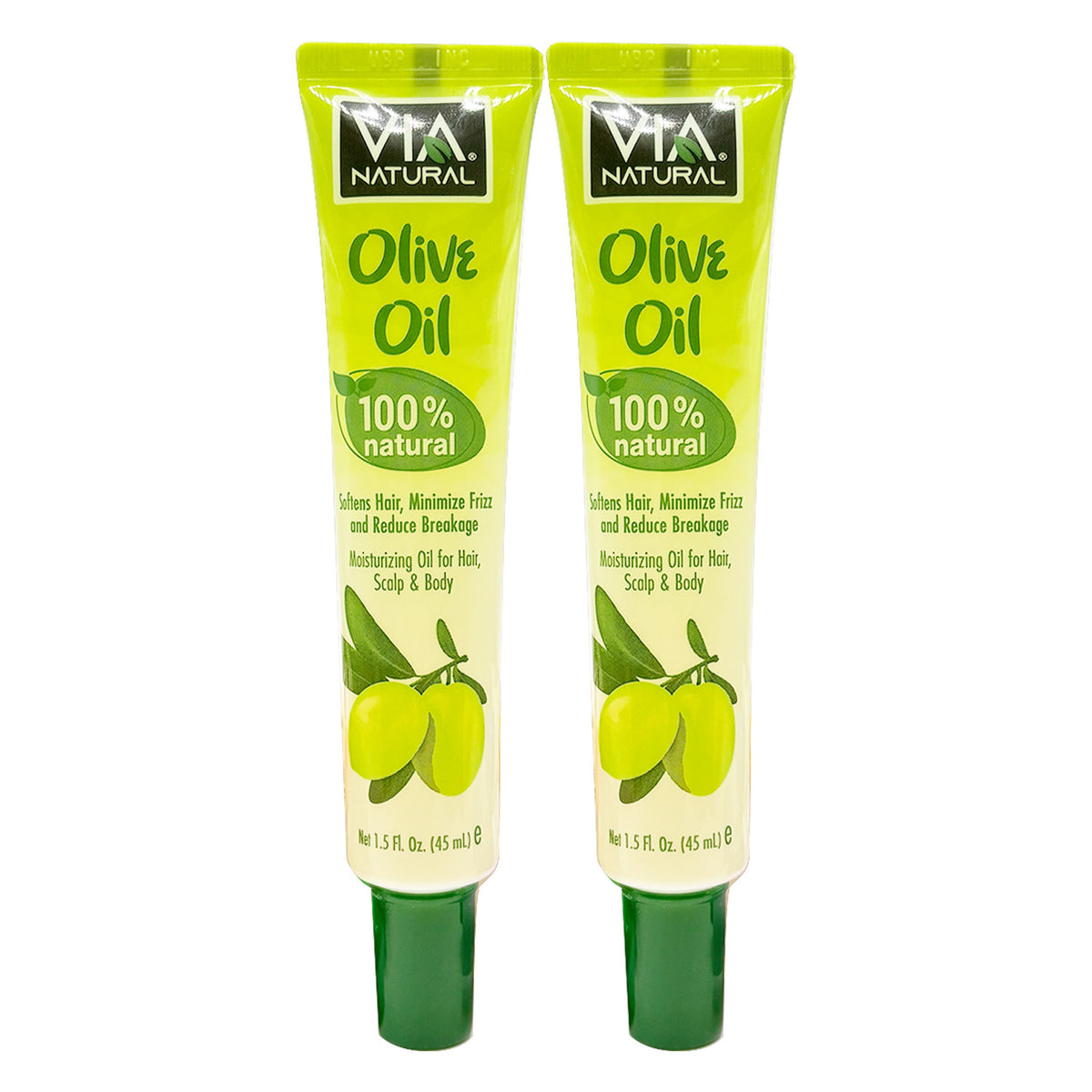 Natural Olive Oil for Hair, Skin & Body - Pack of 2/4/6 - 1.5oz