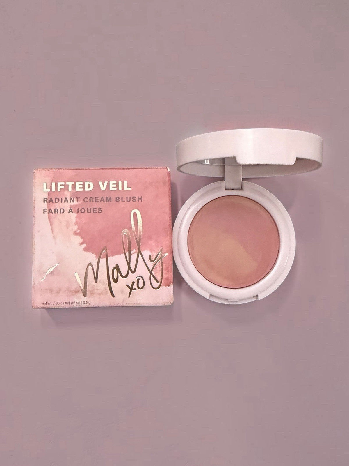 Cream Blush with Radiant Luminous Color - Orchid Optimist, 0.2 oz