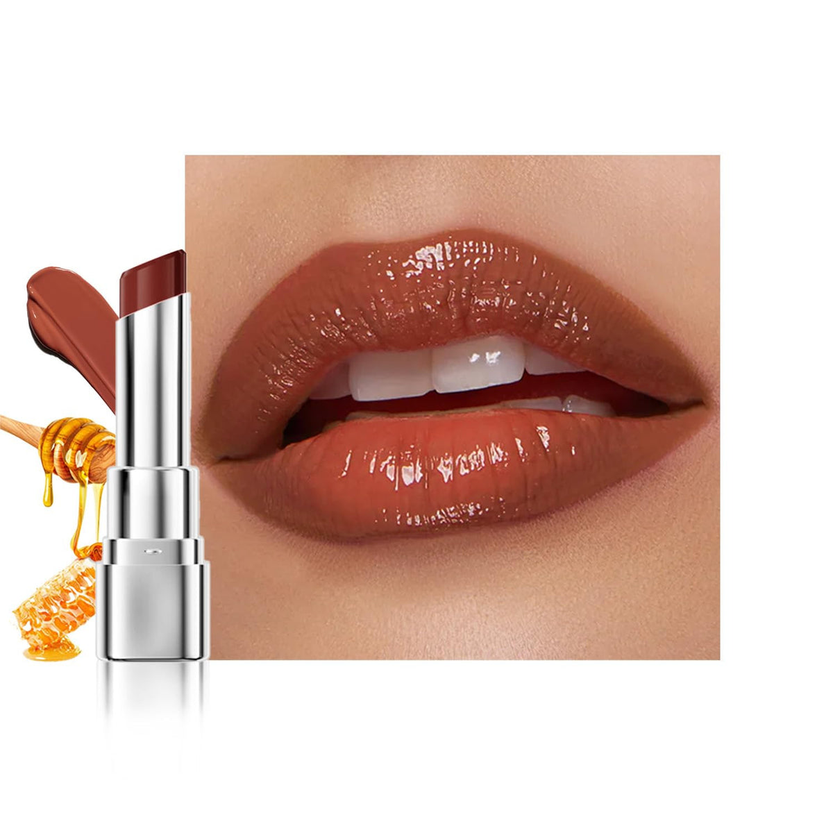 Sheer Hydrating Lip Stain & Balm - Natural Glow Tint for All Skin Tones