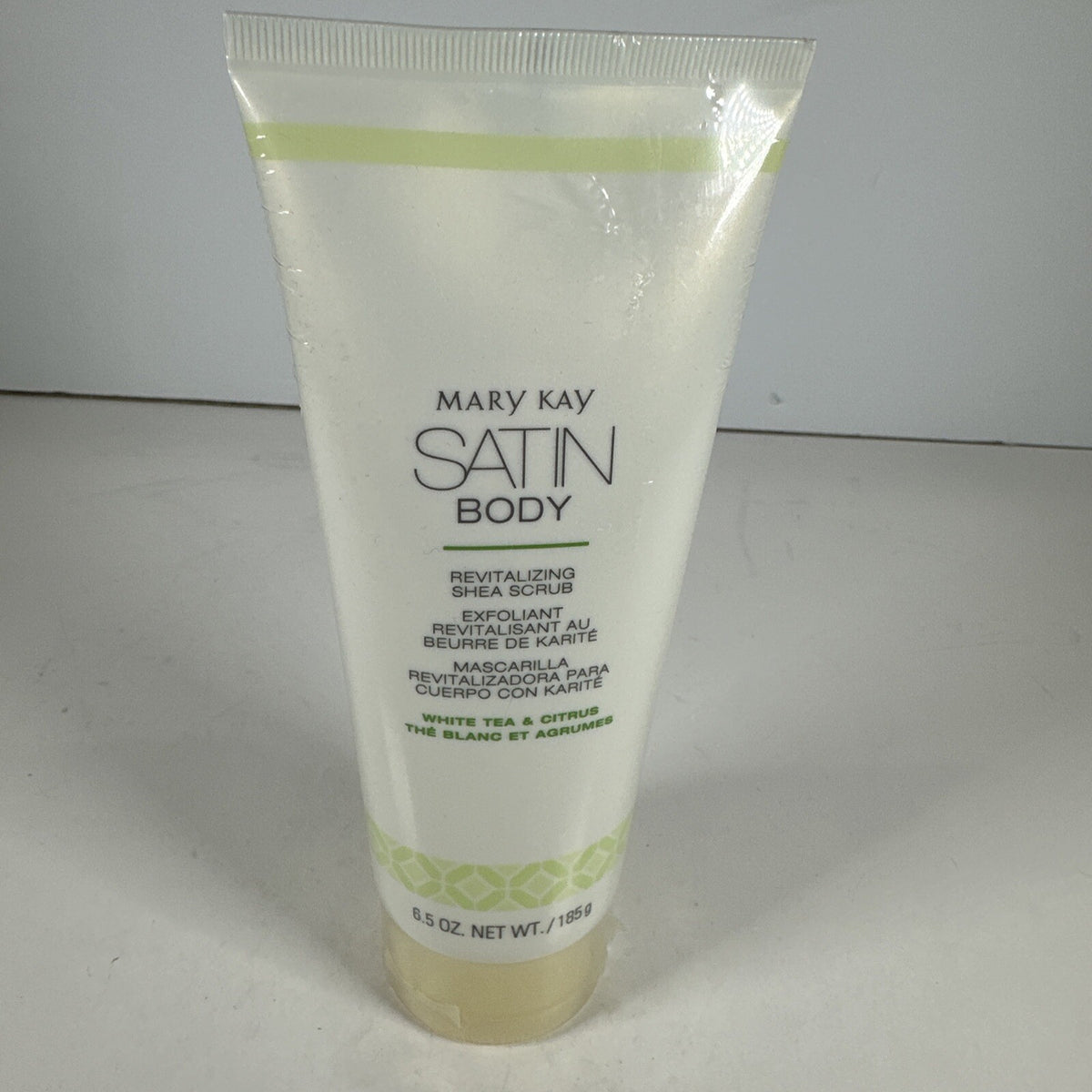 Mary Kay Satin Body Revitalizing Shea Scrub White Tea & Citrus(6.5oz
