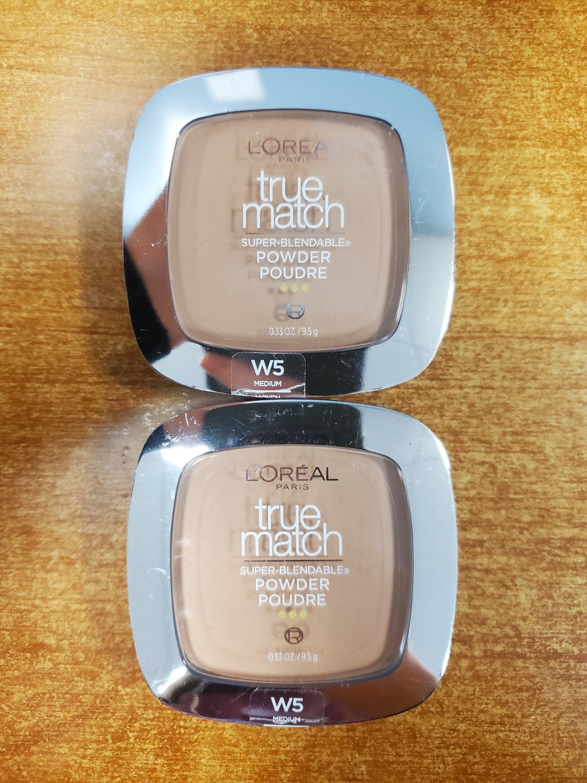 L'Oréal True Match Super Blendable Powder W5 Medium 2-Pack - Natural Finish