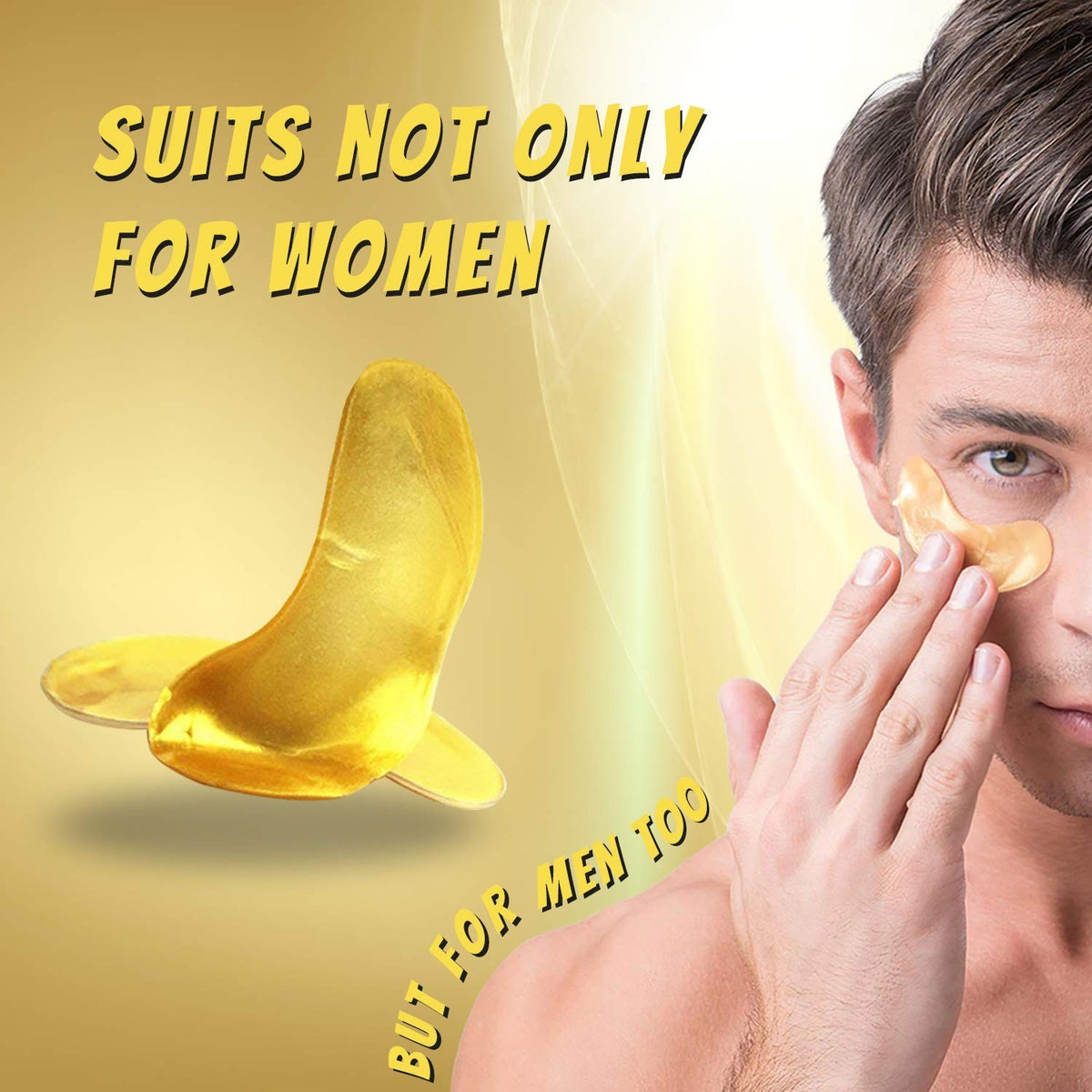 10 Pairs Collagen Gold Eye Masks - Anti-Aging Wrinkle & Dark Circles