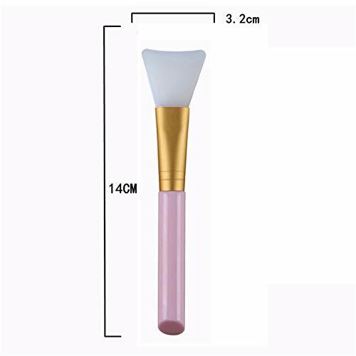 Silicone Face Mask Brush Set - 5 Soft Applicators for Mud, Clay & Charcoal Masks