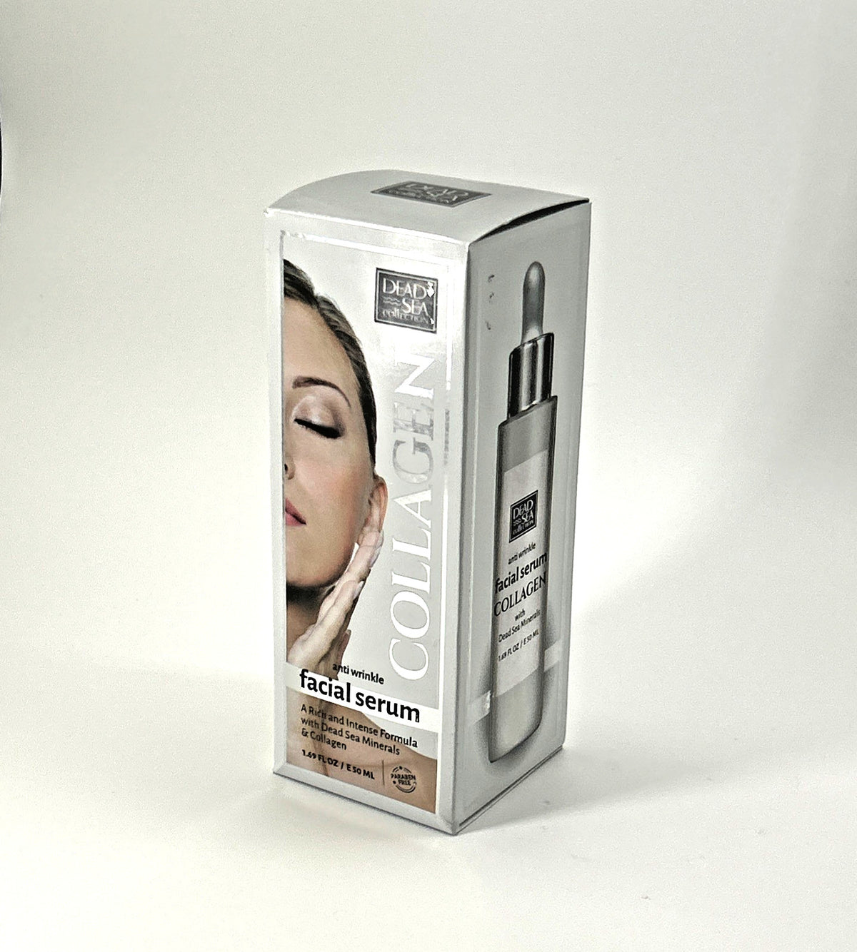 Dead Sea Collagen Anti-Aging Serum 1.69 oz - Firming and Hydrating Face Treatment