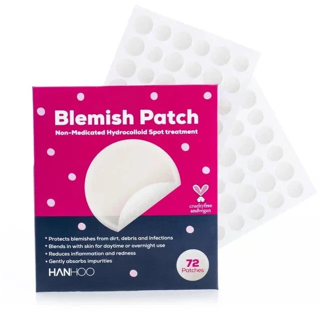 Hydrocolloid Acne Patches - Blemish Spot Treatments for All Skin Types 72 Patches