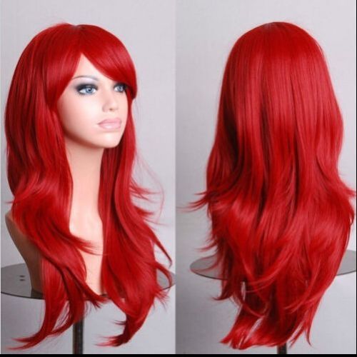 Long Curly Cosplay Wig 70cm Wavy Costume Party Hair Anime Wigs