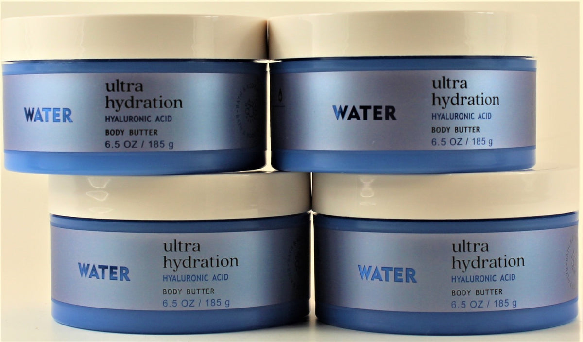 Body Butter Ultra Hydration Hyaluronic Acid 6.5oz - 4 Pack