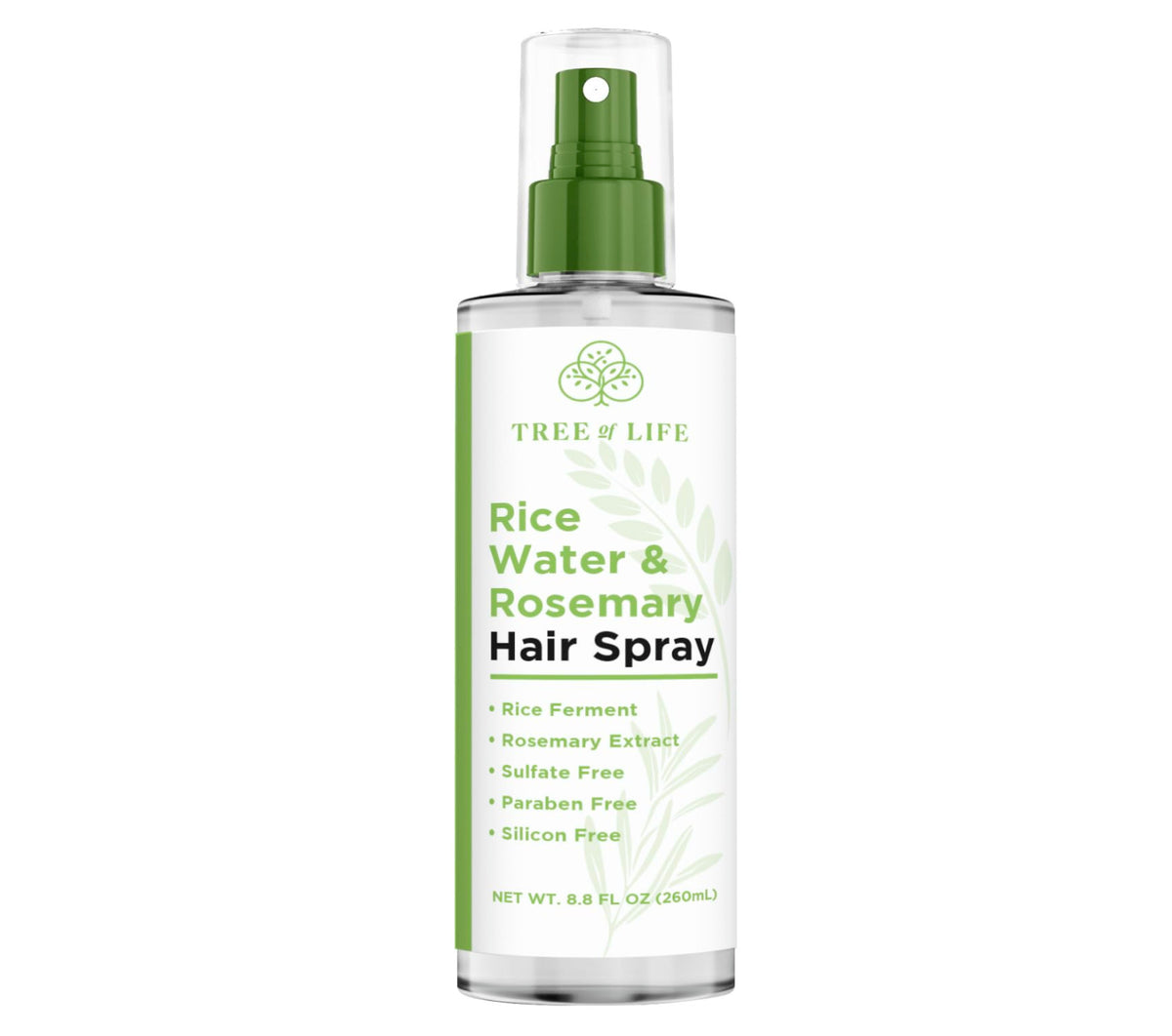 Beauty Rice Water and Rosemary Hair Spray - Strengthens & Hydrates