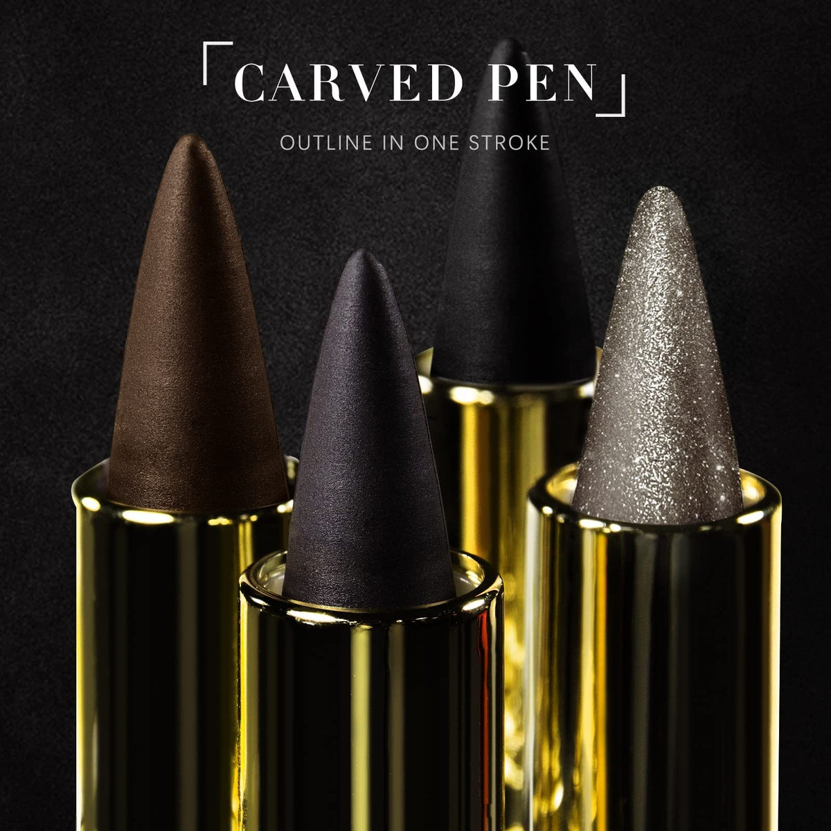 Waterproof Gel Eyeliner Set - Long Lasting 4 Colors Eye Makeup Pencils