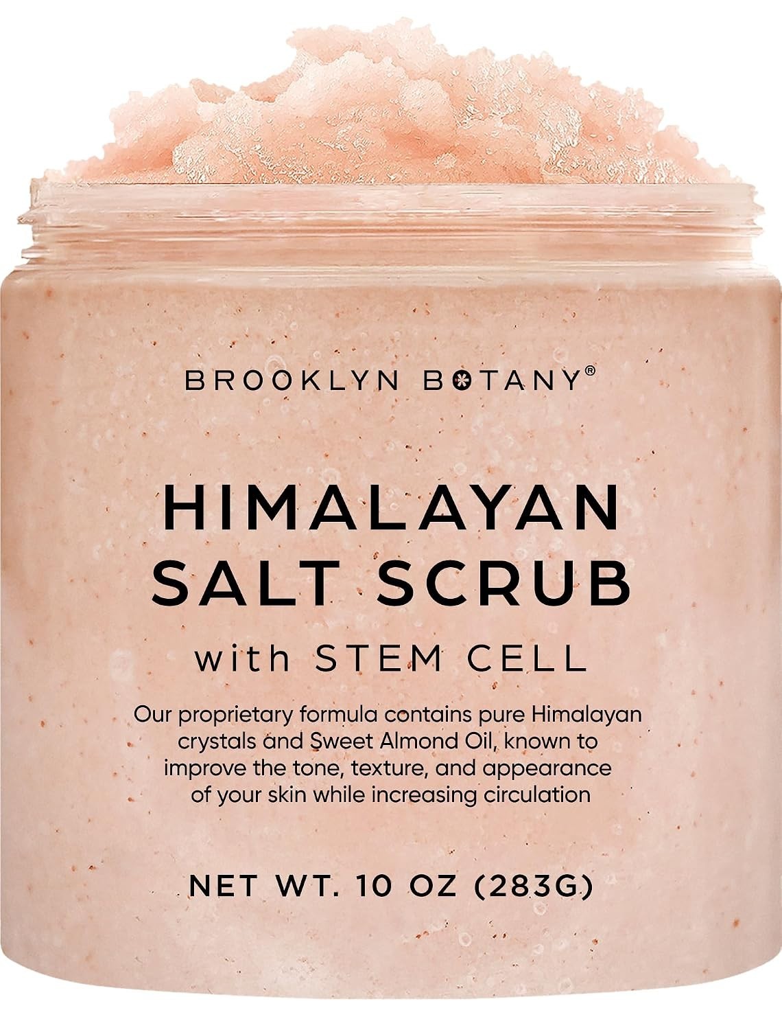 Nourishing Himalayan Salt & Stem Cell Scrub - Anti-Aging Moisturizing