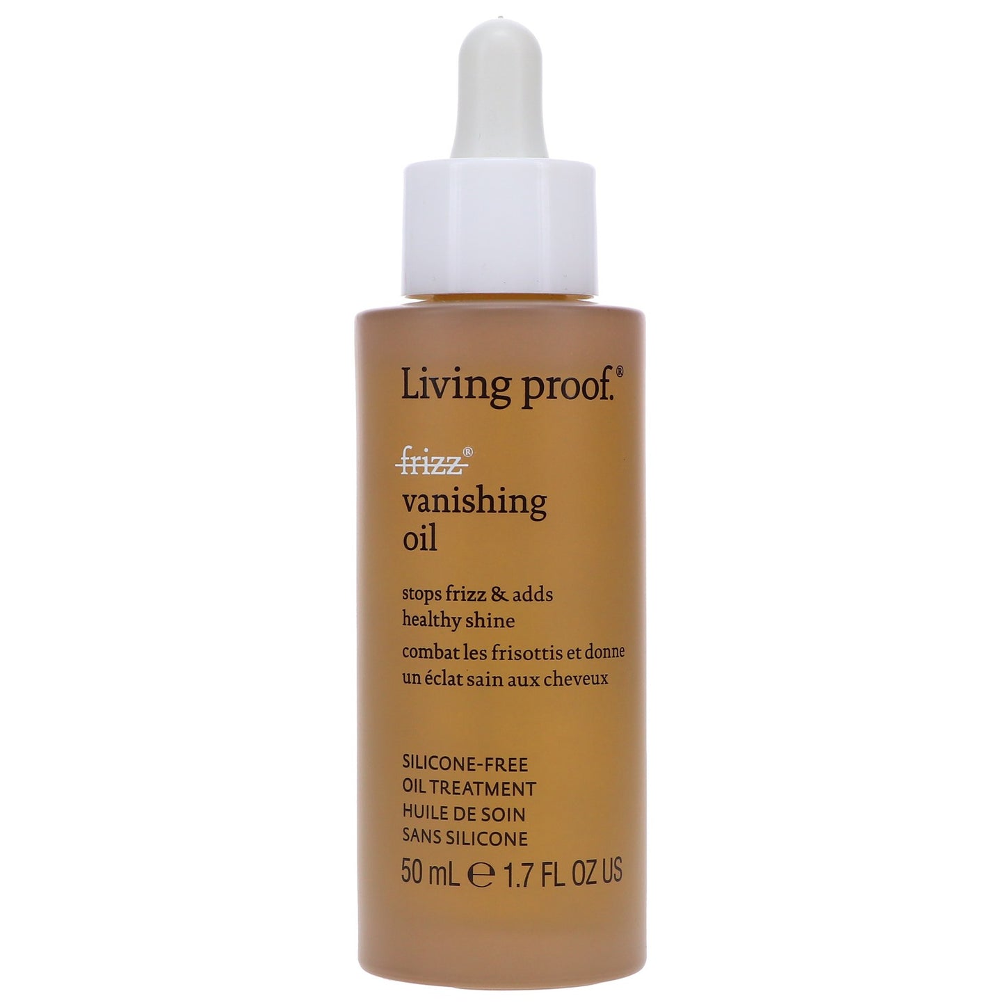 Living Proof No Frizz Vanishing Oil - Lightweight Hair Serum for Frizz Control 1.7 oz