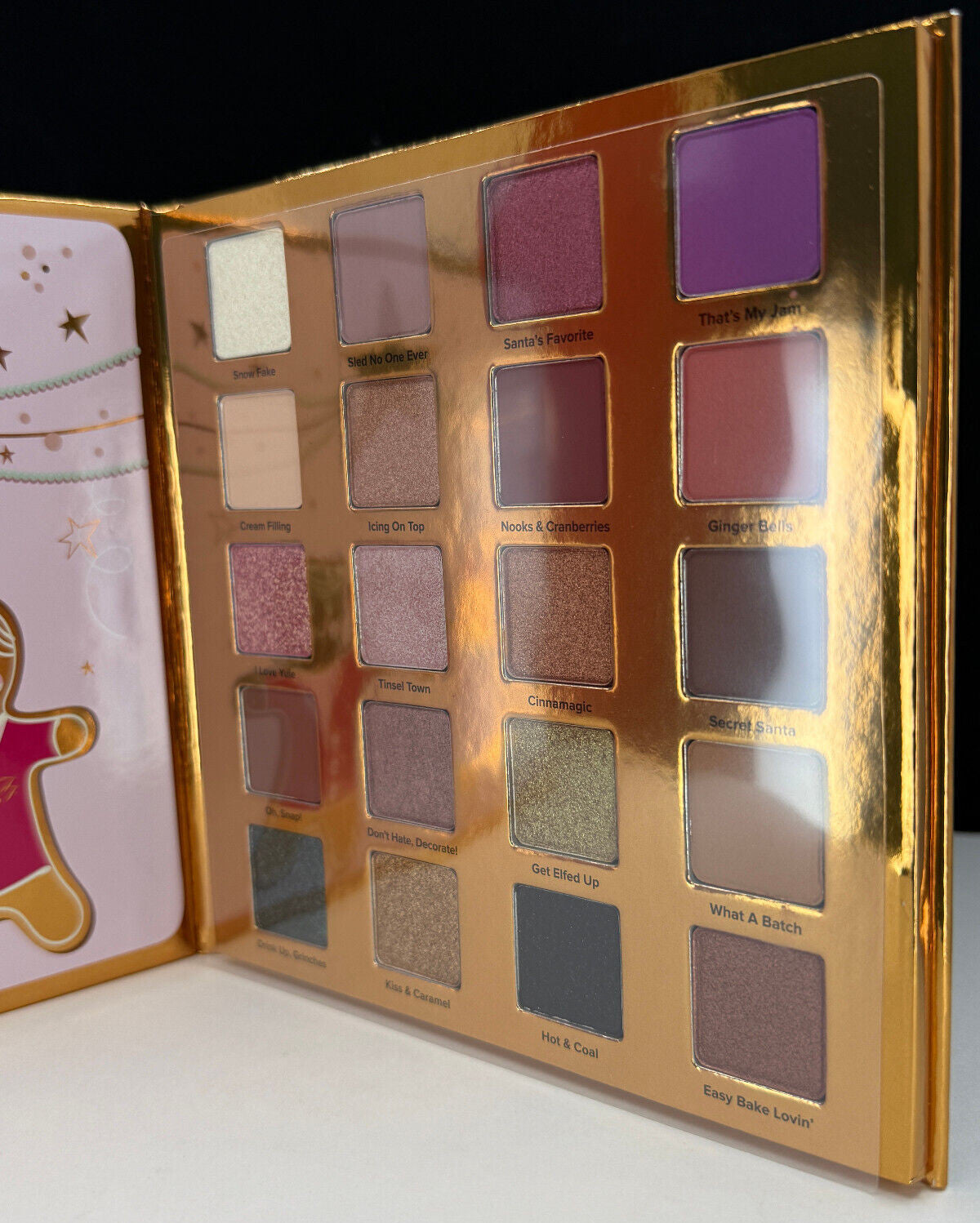 Christmas Cookie House Party Eyeshadow Palette - 20 Exclusive Shades