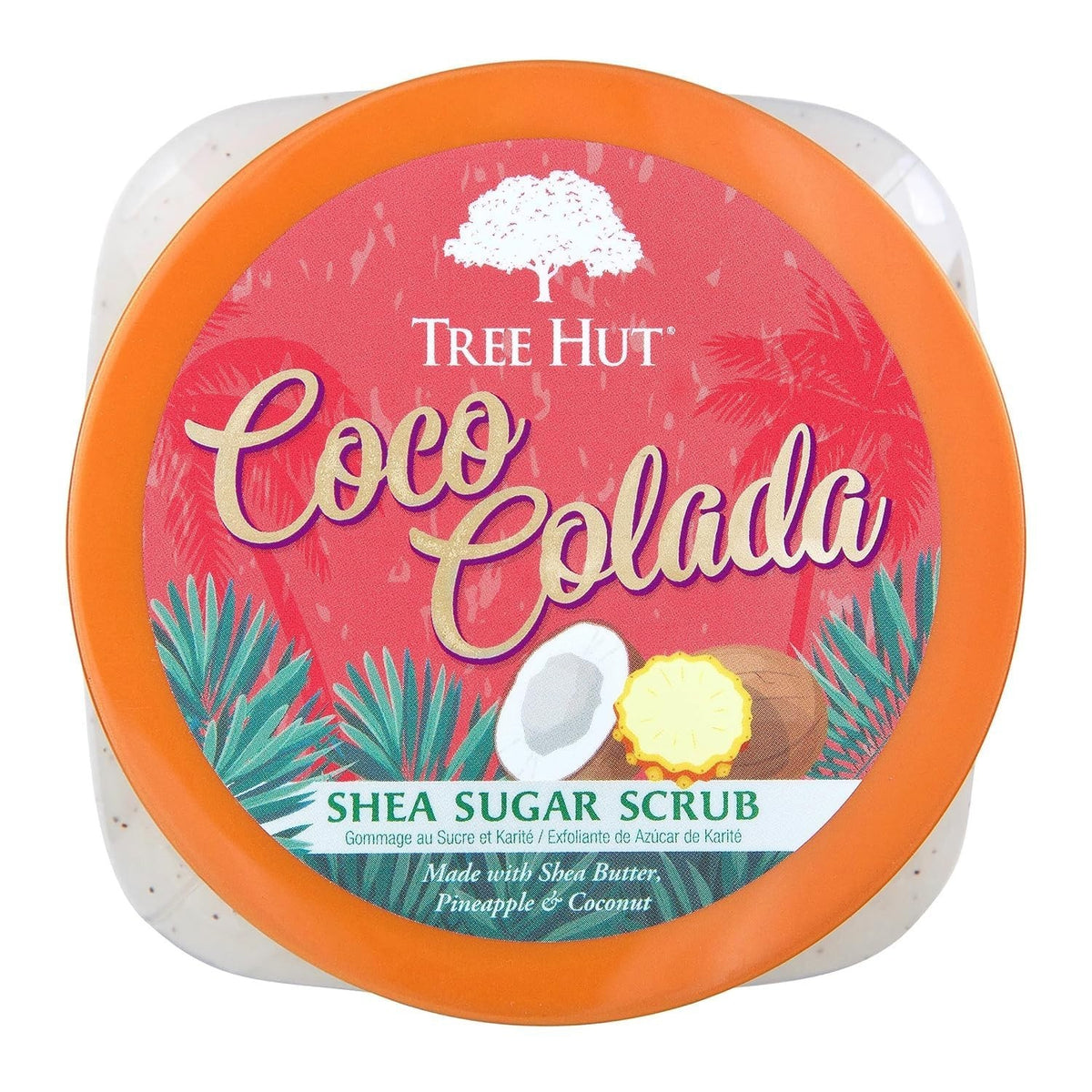 Exfoliating Coconut & Pineapple Body Scrub with Shea Butter - 18 Oz