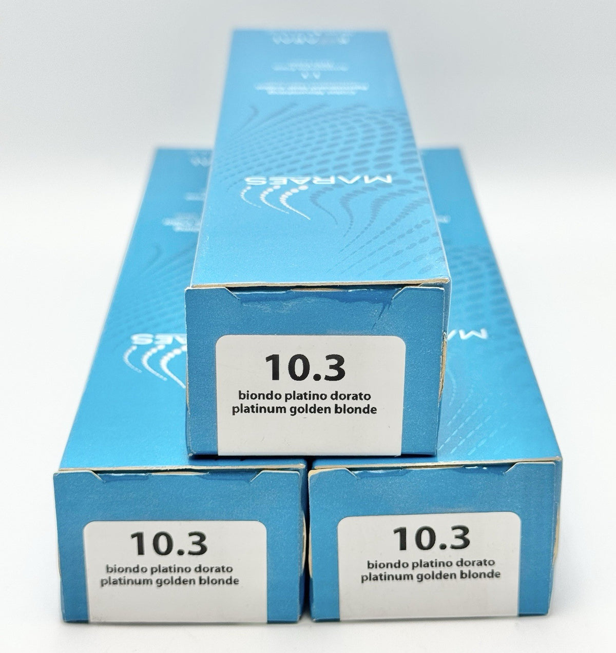 Permanent Haircolor 10.3 Platinum Golden Blonde - 3x Pack