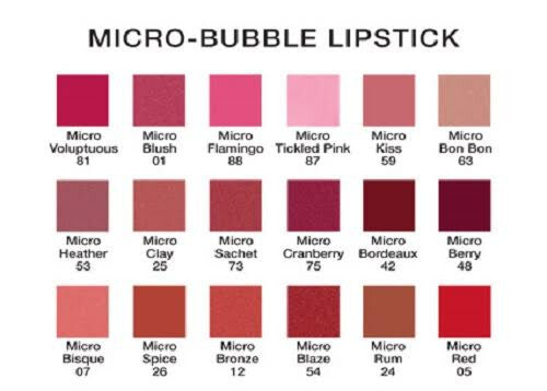 Rich Saturated Creamy Lipstick with Micro Bubble Conditioning - Multiple Shades