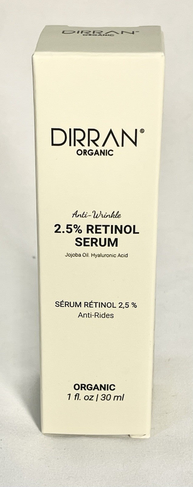 DIRRAN ORGANIC - 2.5% RETINOL SERUM Anti-Wrinkle