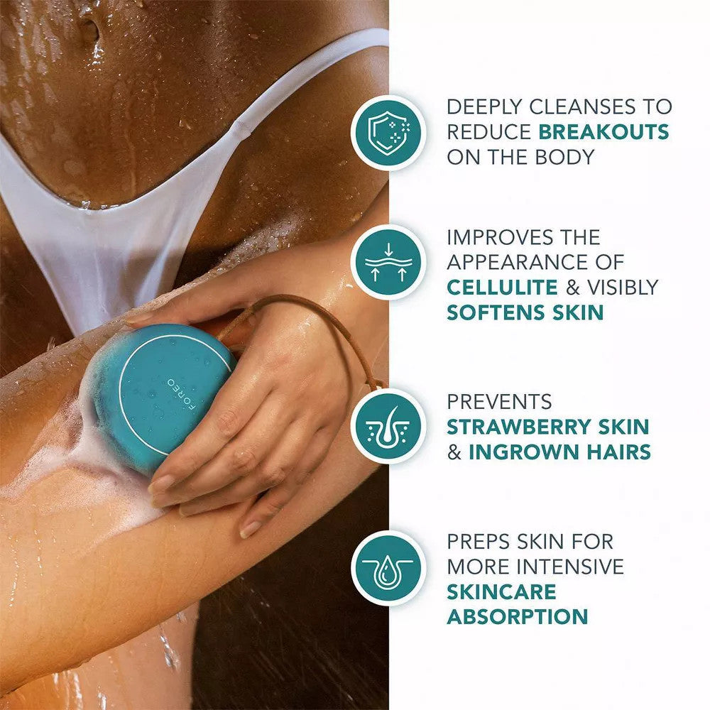 Exfoliating Silicone Body Brush for Skin Refresh & Toning