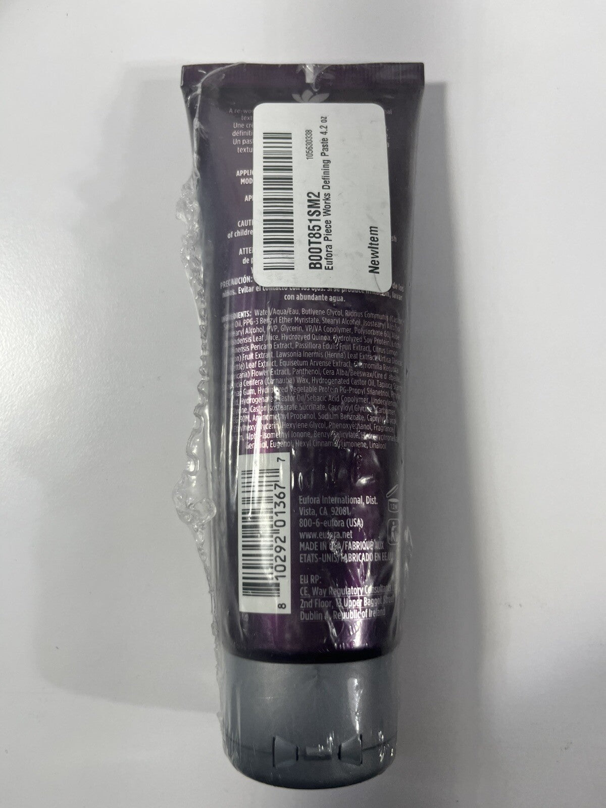 Eufora Piece Works Defining Paste - 4.2 Fl Oz Hair Styling Cream