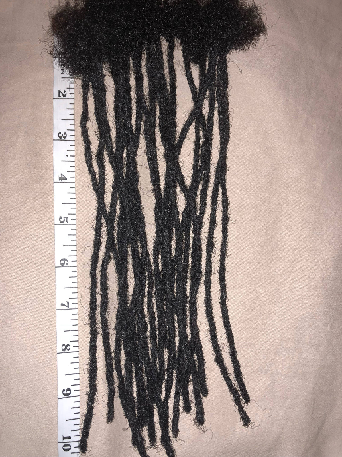 100% Human Hair Dreadlocks Handmade - Single Loc