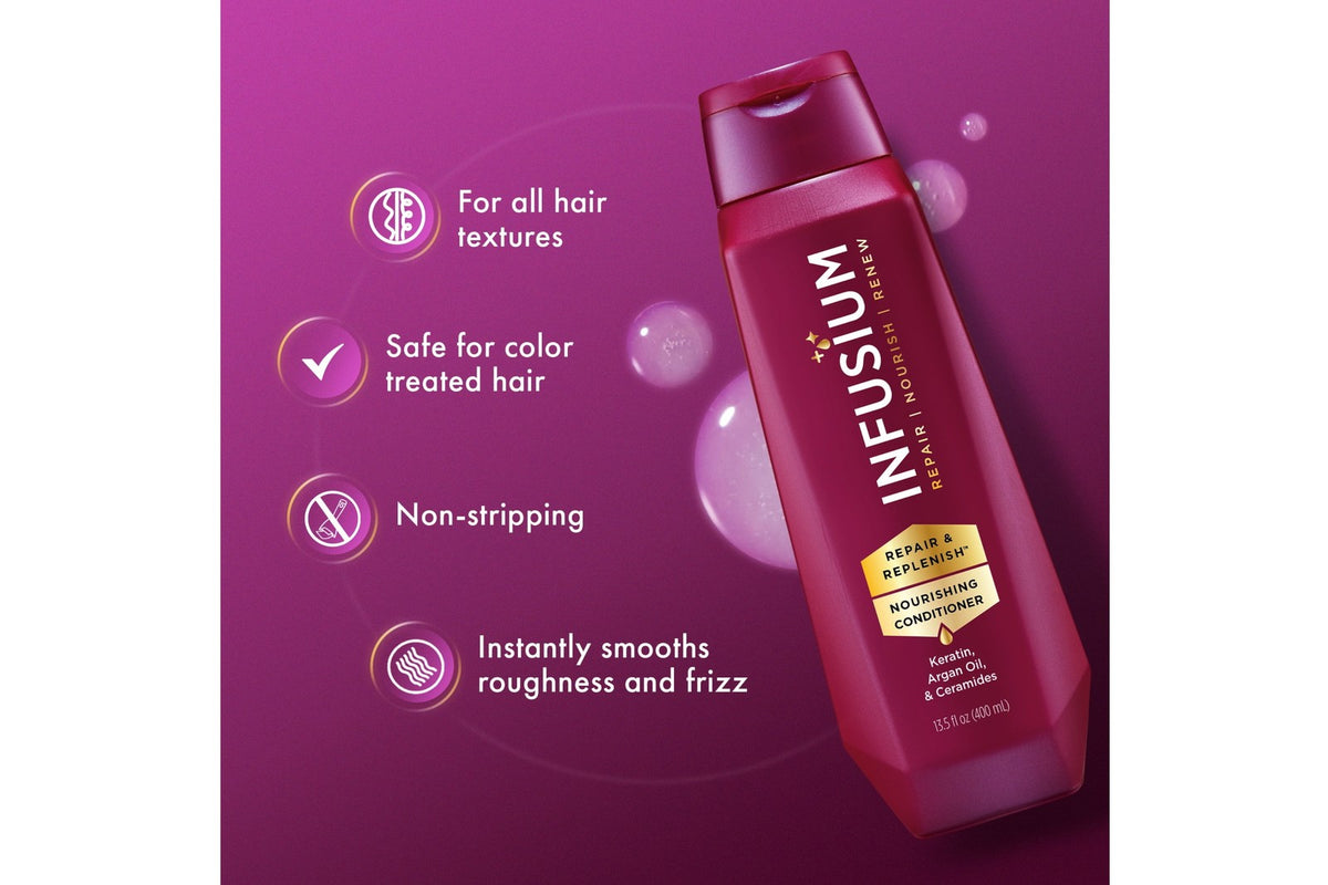 Infusium Repair & Replenish Nourishing Conditioner 13.5 Fl Oz Pack of 3
