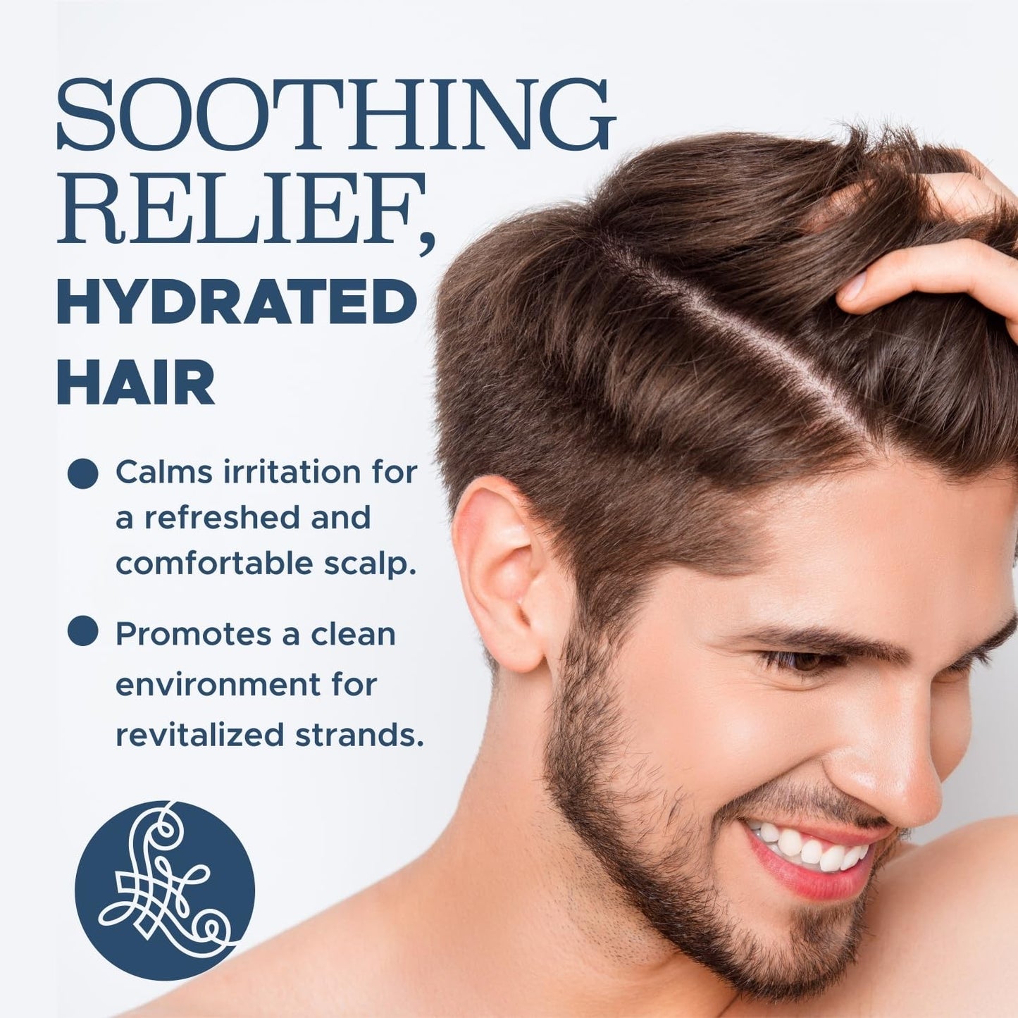 Salicylic Acid Dandruff Control Shampoo & Conditioner Set - Sulfate-Free, Tea Tree & Argan Oil
