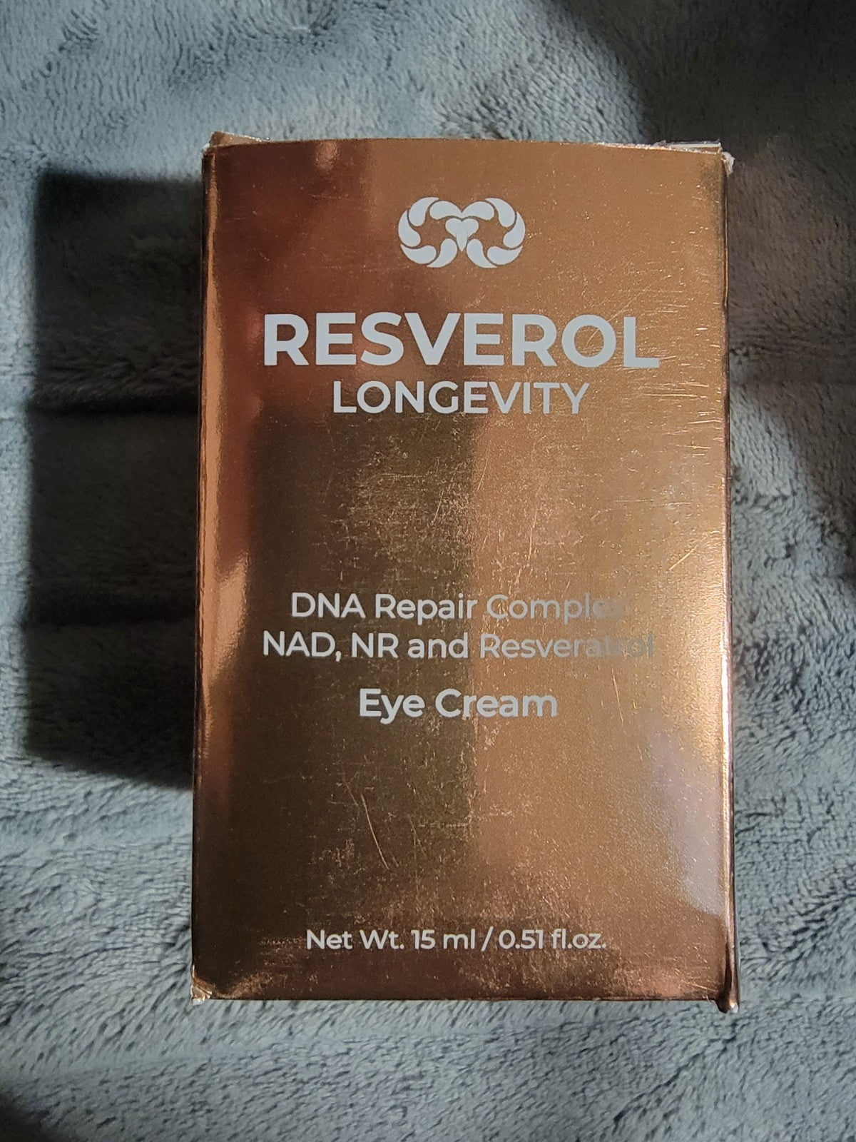 Anti-Aging Eye Cream with Resveratrol & Peptides - Brighten & Hydrate - 15ml