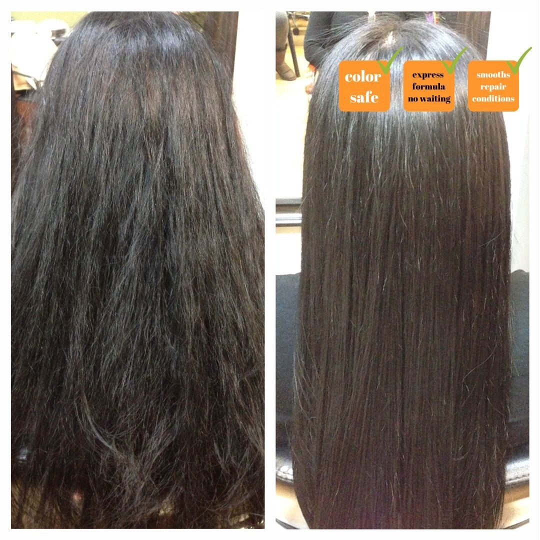 Brazilian Keratin Hair Treatment Kit 2 Pack - Smoothing, Frizz Control & Shine